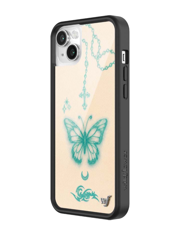 Wildflower iPhone case 14 Noah Cyrus Tattooed Blue Cute