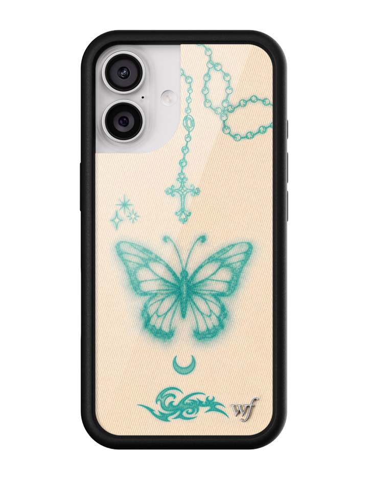 Wildflower iPhone case 17 Noah Cyrus Tattooed Blue Cute