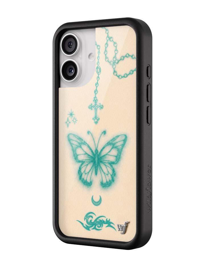 Wildflower iPhone case 17 Noah Cyrus Tattooed Blue Cute