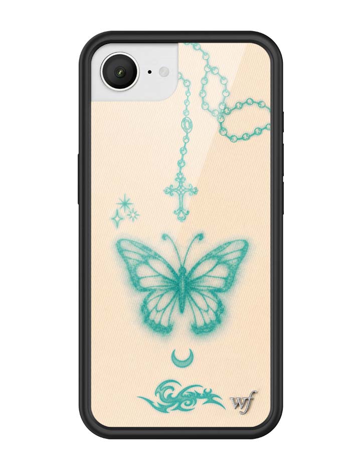 Wildflower iPhone case 17e Noah Cyrus Tattooed Blue Cute