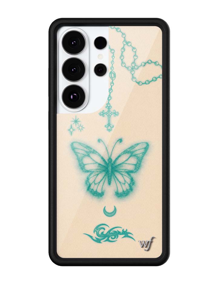 Wildflower Galaxy S26 case Ultra Noah Cyrus Blue Cute