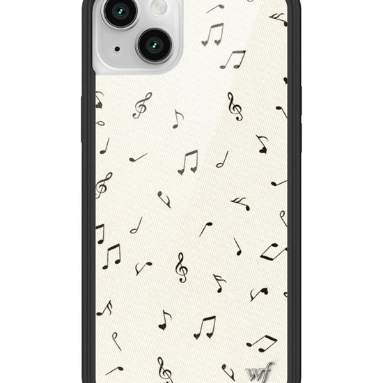 Wildflower iPhone case 13 Love Notes Black Cute