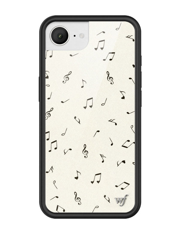 Wildflower iPhone case 16e Love Notes Black Cute