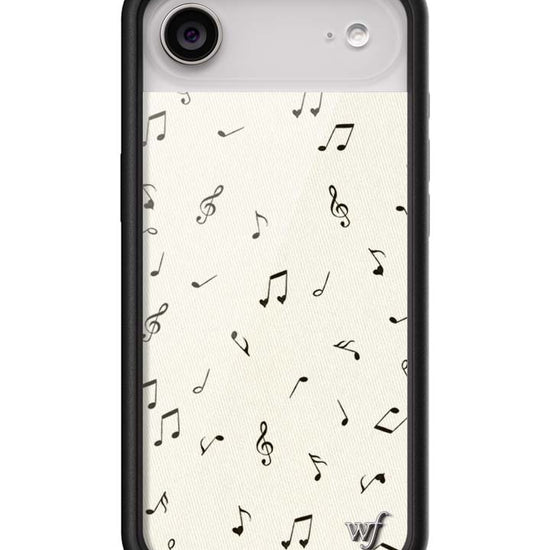 Wildflower iPhone case Air Love Notes Black Cute