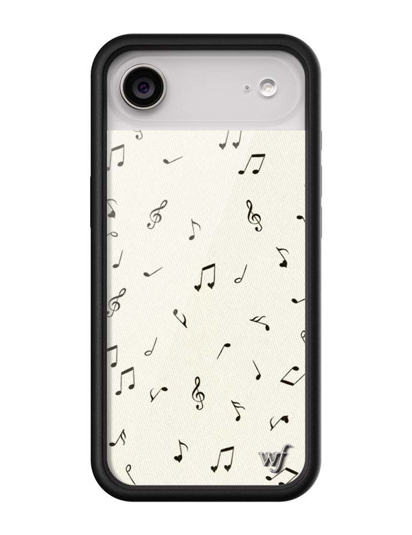 Wildflower iPhone case Air Love Notes Black Cute