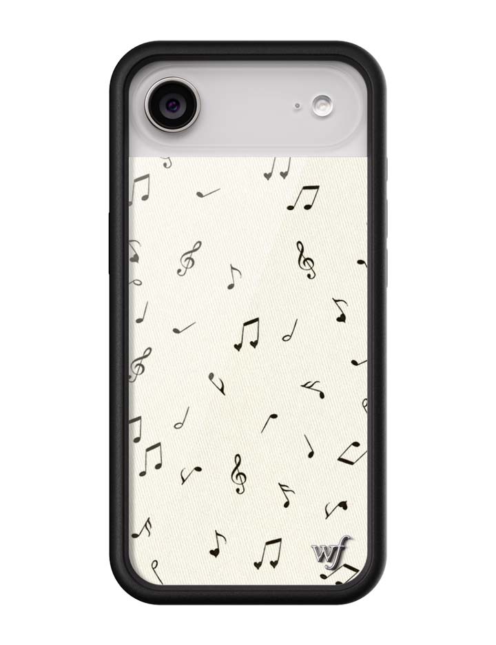 Wildflower iPhone case Air Love Notes Black Cute