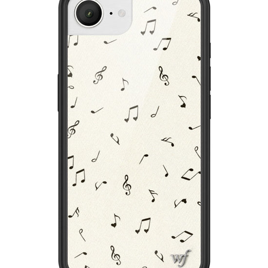 Wildflower iPhone case 17e Love Notes Black Cute