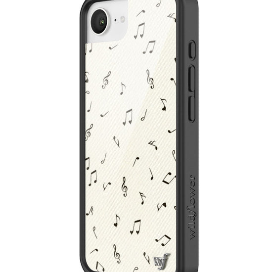 Wildflower iPhone case 17e Love Notes Black Cute