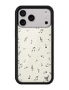 Wildflower iPhone case 17 Pro Max Love Notes Black Cute