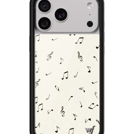 Wildflower iPhone case 17 Pro Max Love Notes Black Cute