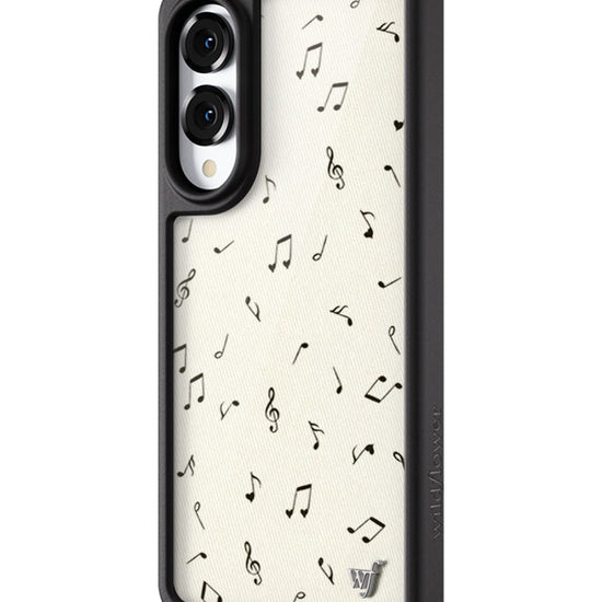 Wildflower Galaxy S25 case Edge Love Notes Black Cute