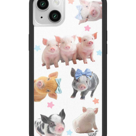 Wildflower iPhone case 13 Little Piggies Animal Pink Cute