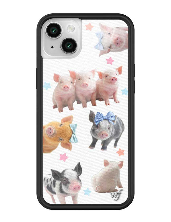 Wildflower iPhone case 13 Little Piggies Animal Pink Cute