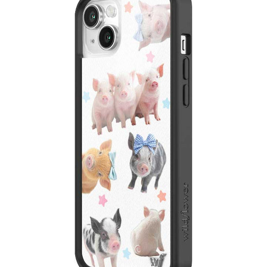 Wildflower iPhone case 13 Little Piggies Animal Pink Cute