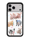 Wildflower iPhone case 17 Pro Max Little Piggies Animal Pink Cute