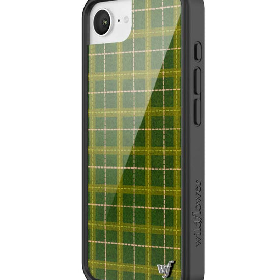 Wildflower iPhone case 17e Olivia Neill Plaid Green Cute