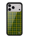 Wildflower iPhone case 18 Pro Max Olivia Neill Plaid Green Cute
