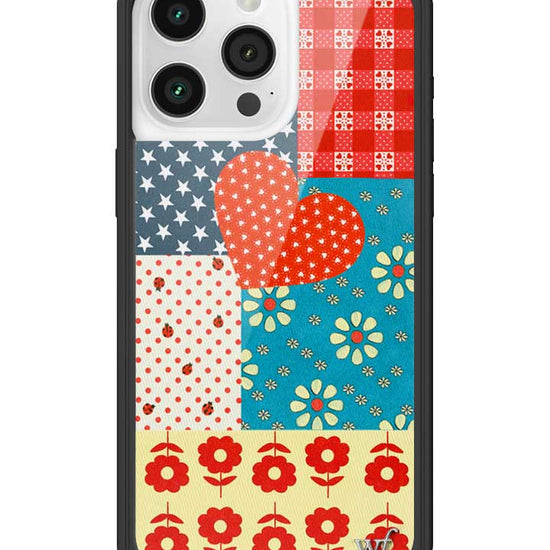 Wildflower iPhone case 15 Pro Max Flower Patch Flowers Cute