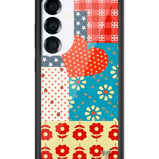 Wildflower Galaxy S25 case Flower Patch Red Cute