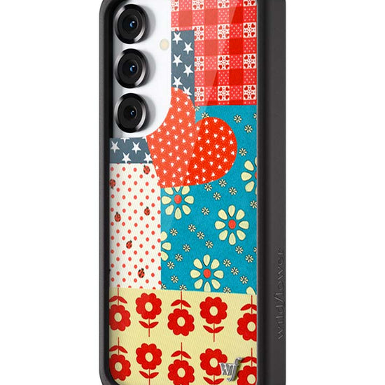 Wildflower Galaxy S25 case Flower Patch Red Cute