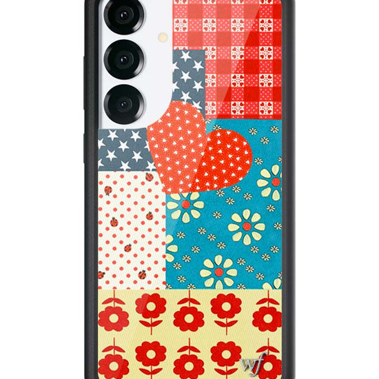 Wildflower Galaxy S25 case Plus Flower Patch Red Cute