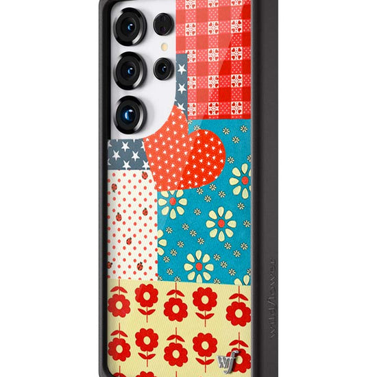 Wildflower Galaxy S25 case Ultra Flower Patch Red Cute