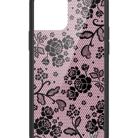 Wildflower iPhone case 12/12 Pro Lace Lover Pink Cute