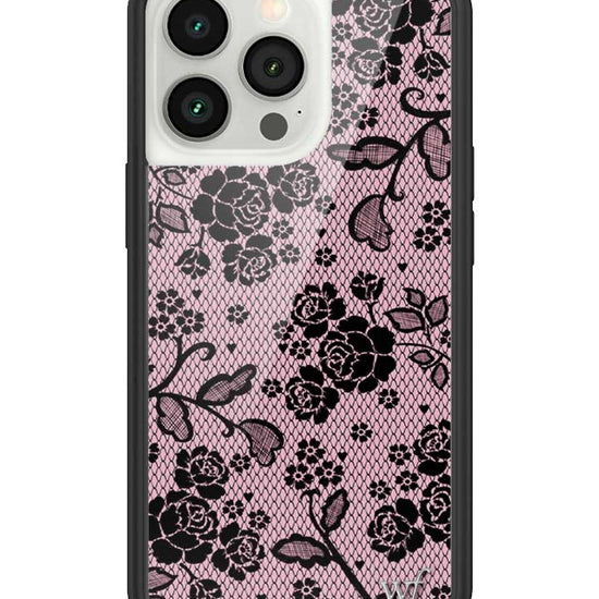 Wildflower iPhone case 13 Pro Lace Lover Pink Cute