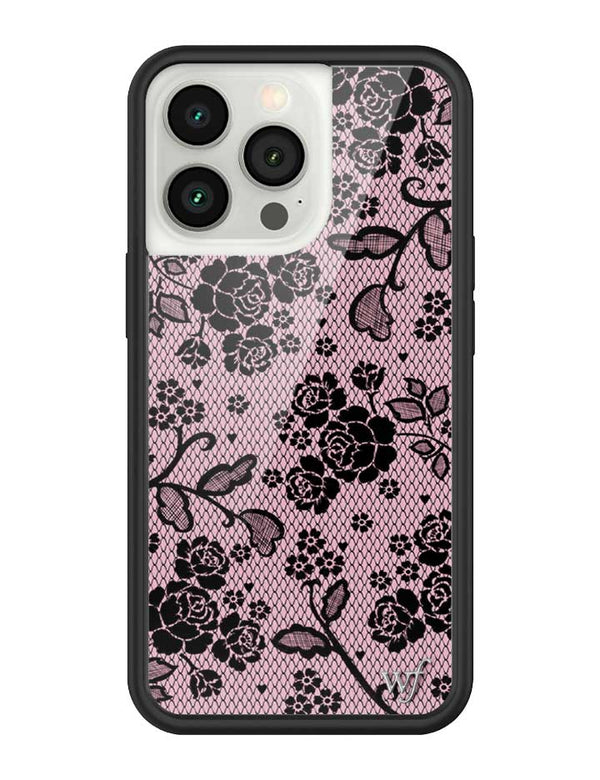 Wildflower iPhone case 13 Pro Lace Lover Pink Cute