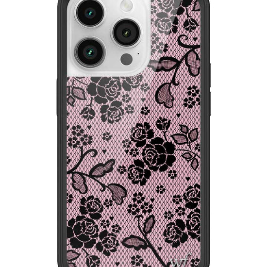 Wildflower iPhone case 14 Pro Lace Lover Pink Cute