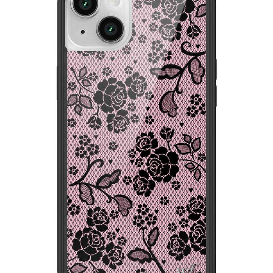 Wildflower iPhone case 14 Plus Lace Lover Pink Cute