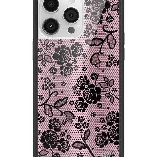 Wildflower iPhone case 14 Pro Max Lace Lover Pink Cute