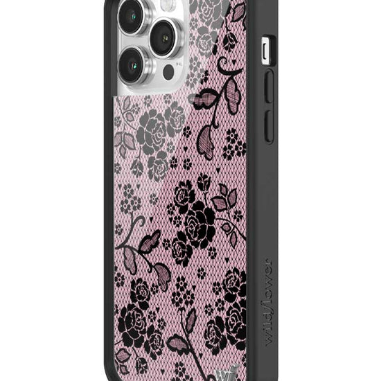 Wildflower iPhone case 14 Pro Max Lace Lover Pink Cute