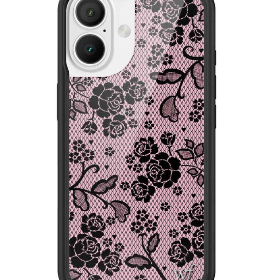 Wildflower iPhone case 16 Lace Lover Pink Cute