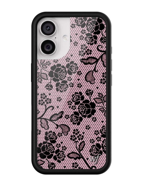 Wildflower iPhone case 17 Lace Lover Pink Cute