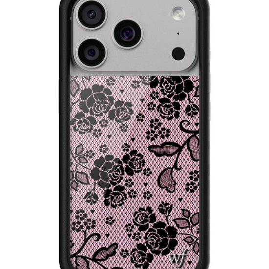 Wildflower iPhone case 17 Pro Lace Lover Pink Cute