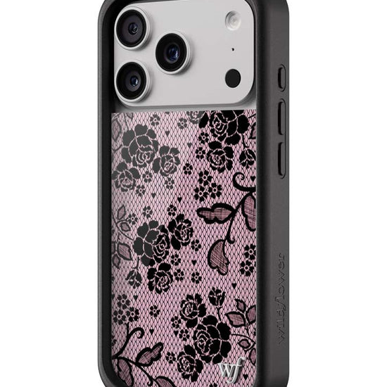 Wildflower iPhone case 17 Pro Lace Lover Pink Cute