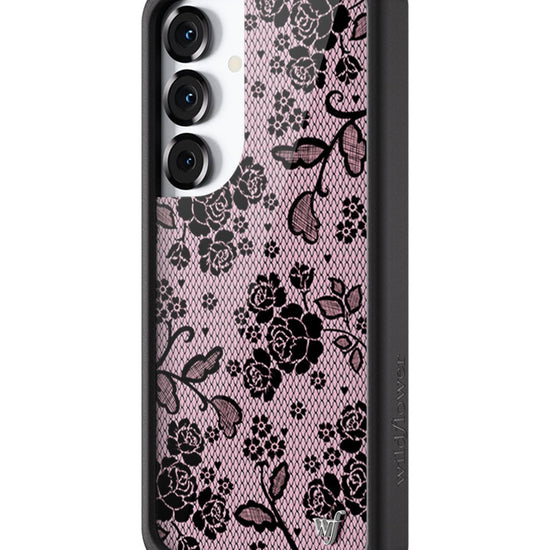 Wildflower Galaxy S25 case Lace Lover Pink Cute