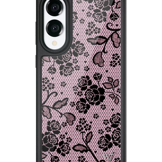 Wildflower Galaxy S25 case Edge Lace Lover Pink Cute