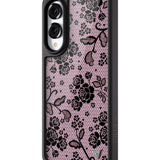 Wildflower Galaxy S25 case Edge Lace Lover Pink Cute