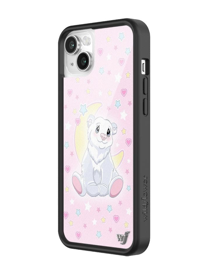 Wildflower Polar Bear Princess iPhone 14 Case