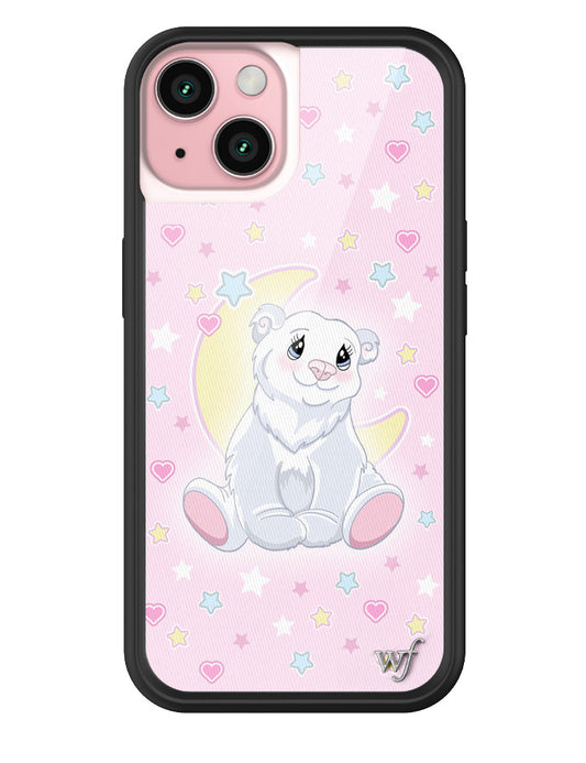 wildflower polar bear princess iphone 15 case
