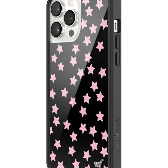 Wildflower iPhone case 13 Pro Max Super Cute Star Pink