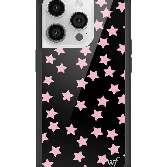 Wildflower iPhone case 14 Pro Super Cute Star Pink