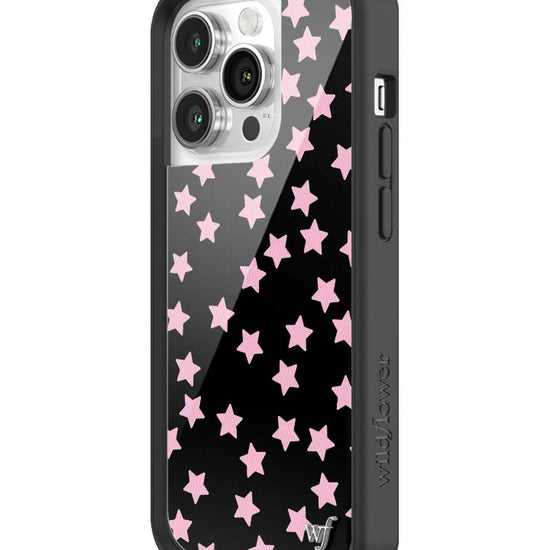 Wildflower iPhone case 14 Pro Super Cute Star Pink