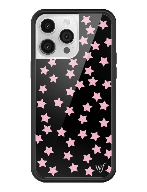 Wildflower iPhone case 14 Pro Max Super Cute Star Pink