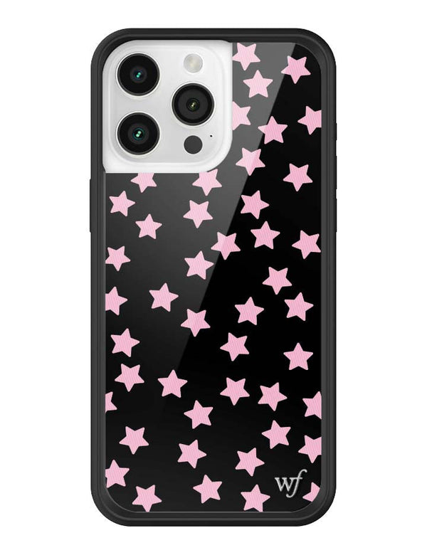 Wildflower iPhone case 15 Pro Max Super Cute Star Pink