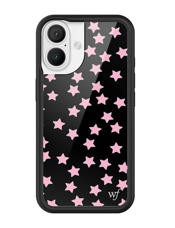 Wildflower iPhone case 16 Super Cute Star Pink