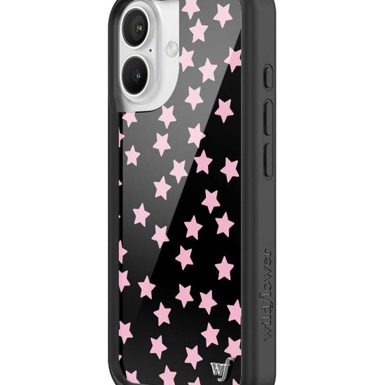 Wildflower iPhone case 16 Super Cute Star Pink