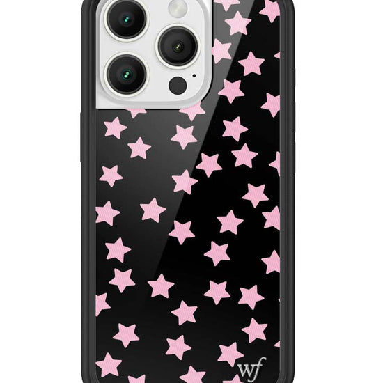 Wildflower iPhone case 16 Pro Super Cute Star Pink